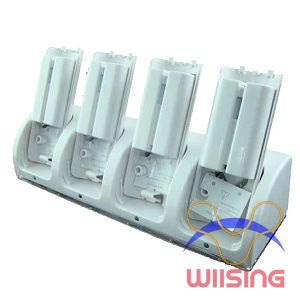 Cheap New for Nintendo WII 1X4 Charge Station Accessory in EEBUYS Free Shipping