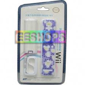 Cheap New for Nintendo Wii 3 in 1 Slippery Proof Kit Accessory in EEBUYS Free Shipping