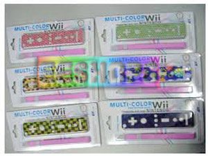 Cheap New for Nintendo Wii Multi-Color Protector Sheet and Stap 10 Color Accessory in EEBUYS Free Shipping