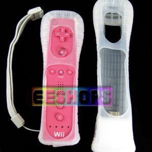 Cheap New for Nintendo Wii Remote Controller + MotionPlus Motion Plus pink Accessory in EEBUYS Free Shipping