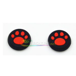 Cheap Cat Claw Thumb Grips Silicone Rocker JoyStick Cap for Sony Playstation 3 4 PS3 PS4 PS2 Controller Red A Pair Replacement Spare Part