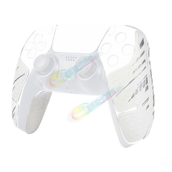 Best Sony PlayStation 5 Controller Anti-Slip Skin Hand Grip Protective Jacket Stickers Beige White