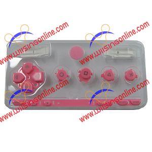 PSP 1000 Faceplate Button Set Pink PSP 1000 Repair Parts for Sony Playstation Portable PSP1000 Accessories in EEBUYS Free Shipping