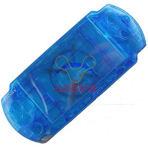 Cheap New PSP3000 Replacement Shell Housing Cheap New PSP3000 Transparent Blue for Sony Playstation Portable Slim PSP 3000 Game Console Repair Spare Parts Accessories in EEBUYS Free Shipping