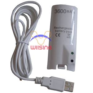 Rechargeable Battery Pack 3600 mAh For Nintendo Wii New Accessory Cheap in EEBUYS Free Shipping