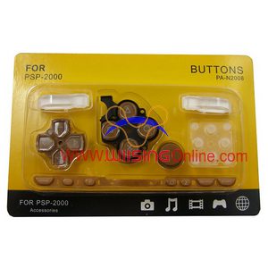 Cheap New PSP2000 Repair Parts Replacement Buttons for Sony Playstation Portable Slim PSP 2000 Handheld Game Console (Brown) Repair Spare Parts Accessories in EEBUYS Free Shipping