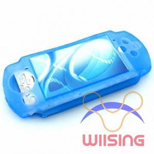 Silicon Protect Skin for Sony Playstation Portable Slim 3000 (Blue) Repair Spare Parts Accessories in EEBUYS Free Shipping