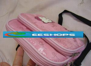 Cheap New for Sony PSP KT KITTY Cat Bag Package in Pink for Playstation Portable PSP Slim 3000 Repair Spare Parts Accessories in EEBUYS Free Shipping