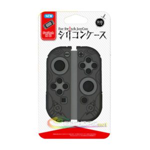 Genuine IINE Silicone Skin Protector Rubber Coating Case Sleeve for Nintendo Switch NS Joy-Con L/R Controllers Separated The Legend of Zelda Black Replacement Part