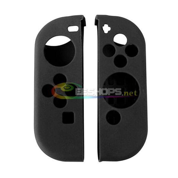 Cheap New Silicone Skin Protector Case Rubber Sleeve Protective Cover for Nintendo Switch NS Joy-Con (L-R) Controllers Separated Black Replacement Spare Parts