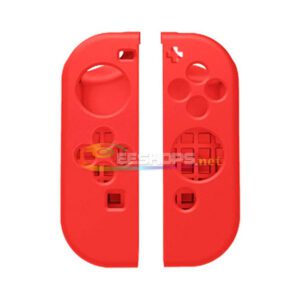 Cheap New Silicone Skin Protector Case Rubber Sleeve Protective Cover for Nintendo Switch NS Joy-Con (L-R) Controllers Separated Red Replacement Spare Parts