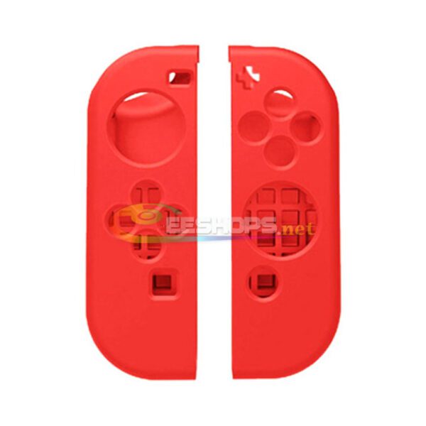 Cheap New Silicone Skin Protector Case Rubber Sleeve Protective Cover for Nintendo Switch NS Joy-Con (L-R) Controllers Separated Red Replacement Spare Parts