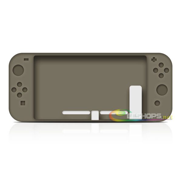 Cheap New Silicone Skin Protector Case Sleeve Cover for Nintendo Switch NS Game Console & Joy-Con Controllers 2in1 Grey Replacement Spare Parts