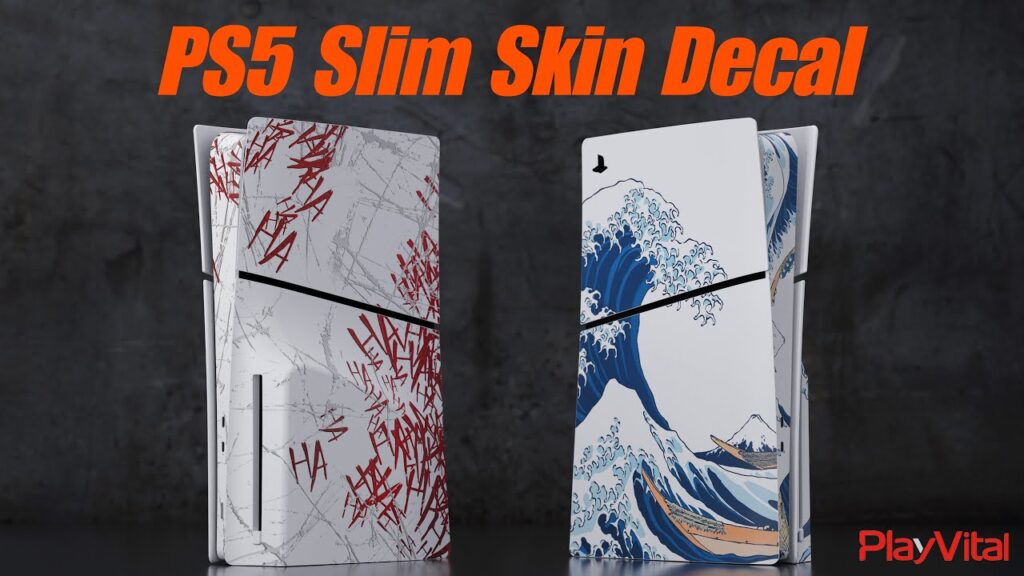 Customize Your PS5 Slim by PlayVital Skin Decal