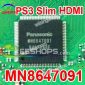 PS3 Slim HDMI Control IC MN8647091 By Panasonic Repair Part Replacement for Sony Playstation 3 Video Game Console Repair Spare Parts Accessories in EEBUYS Free Shipping