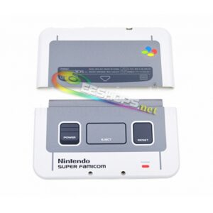 Genuine Top Surface Cover Upper Shell Case + Battery Door for Nintendo New 3DS New3DS XL Japan Super Famicom SFC Limited Edition Replacement