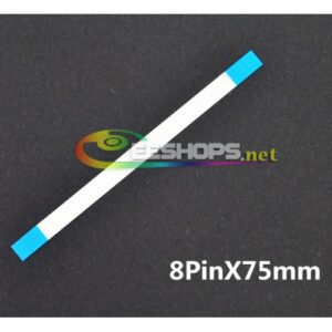 Brand New Power Switch Flex Flat Cable 8Pin x 75mm for Sony PlayStation 2 PS2 SCPH-90000 Series Console Replacement Part Free Shipping