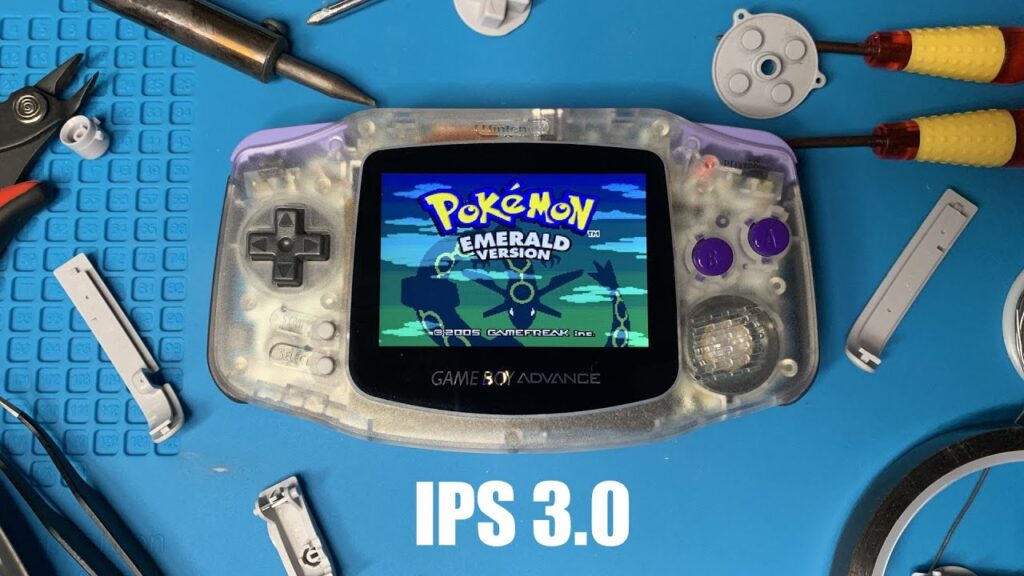 2023 GBA Gameboy Advance IPS 3.0 Laminated Mod Tutorial