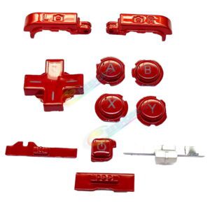 Cheap Nintendo 3DS Extra Buttons Full Set Red Color Replacement