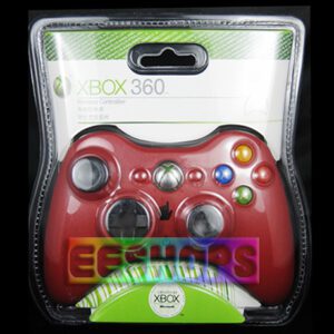 Microsoft Xbox 360 Wireless Game Controller (Red)