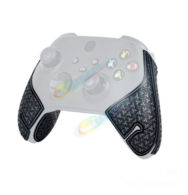 Best Xbox Series X / S Controller Hand Grip Anti-Slip Skin Sticker Protective Sleeve Black Color