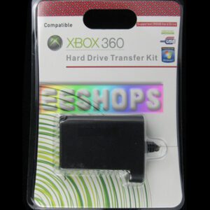 Microsoft Xbox 360 HDD Hard Drive Data Transfer Cable Kit Black