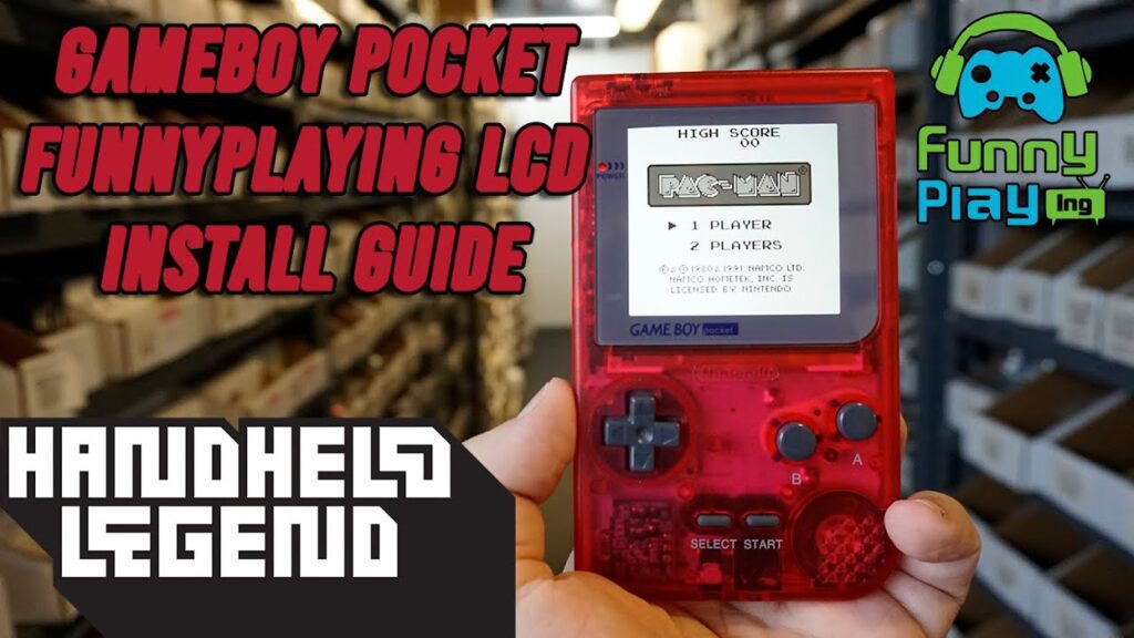 Gameboy Pocket Funnyplaying LCD Screen | Install Guide