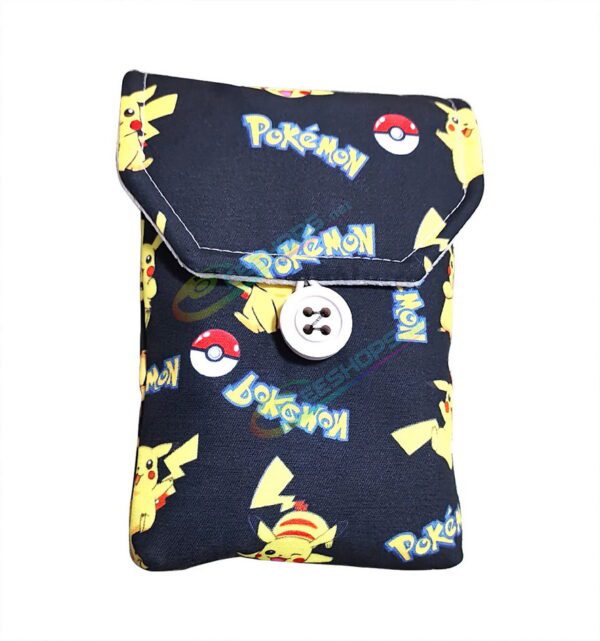 Best Nintendo GameBoy Classic Soft Storage Bag Thickened Protective Carry Pouch Pokemon Edition Black