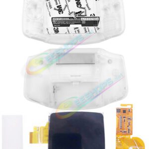 Cheap Nintendo GameBoy Advance IPS Display Screen Mod Kit with Housing Case Shells Transparent