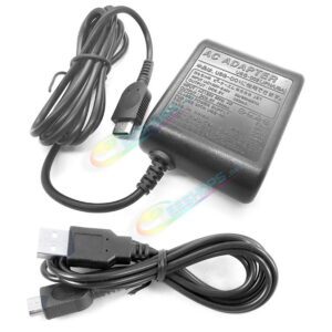 Cheap New Nintendo GameBoy Micro Charger AC Power Supply Adapter US Plug + USB Charging Cable