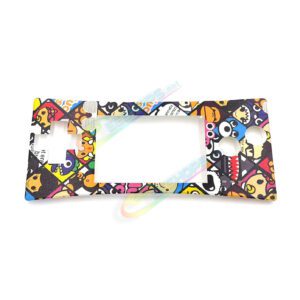 Cheap Nintendo GameBoy Micro Extra Faceplate Top Cover Plate Cartoon Pattern Replacement