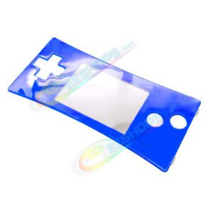 Cheap New Nintendo GameBoy Micro Faceplate Replacement Top Shell Glossy Blue Color