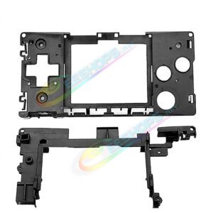 Cheap Nintendo GameBoy Micro Extra Internal Skeleton Front / Rear Bracket Black Color Replacement