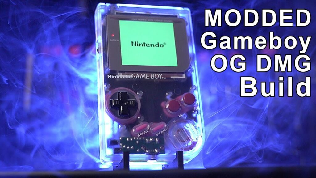 Modded Gameboy Build DMG - Funnyplaying IPS Screen, Clear Case, and Other Fun Bits