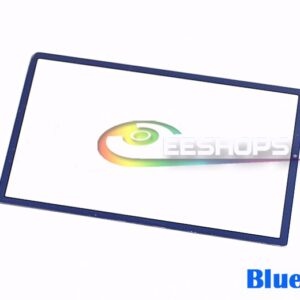 New Top Upper Protective Shield Glass Screen Mirror Surface for Nintendo New 3DS New3DS XL LL New3DSXL New3DSLL Console Blue