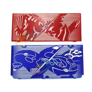 Cheap Nintendo New 3DS Extra Faceplate Replacement Clear Cover Plates Pokemon Ruby & Sapphire