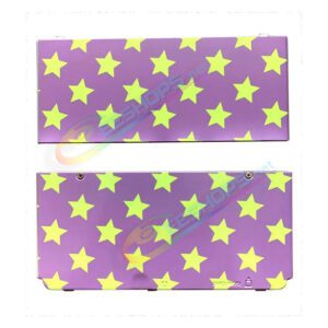 Cheap Nintendo New 3DS Extra Faceplate Shells Replacement Purple & Golden Stars Limited Edition