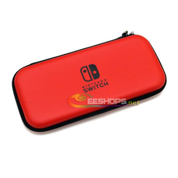 Best New Carry Pouch Storage Bag Protective Anti-shock Hard Case for Nintendo Switch NS Game Console & L-R Joy-Con Controllers Red Replacement Part