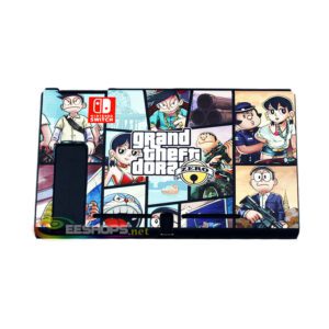 New for Nintendo Switch NS Game Console Protective Case Cover Shell Armor Shell Protector Grand Theft Dora Zero Matte Replacement Spare Parts