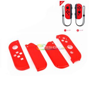 Genuine New Outer Housing Case Shell Enclosure for Nintendo Switch NS Console L/R Joy-Con Controllers Super Mario Odyssey Red Limited Replacement Parts