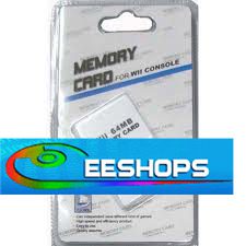 Cheap New for Nintendo Wii 64 MB Memory Card Accessory in EEBUYS Free Shipping