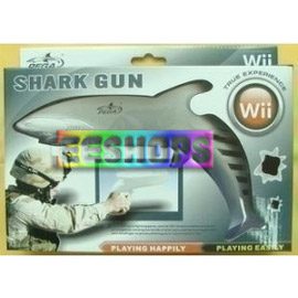 Cheap New for Nintendo Wii Metal Shark Gun Accessory in EEBUYS Free Shipping