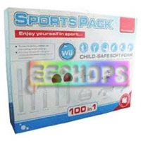 Cheap New for Nintendo Wii Motion Plus 100 in 1 Sports Pack Package Accessory in EEBUYS Free Shipping