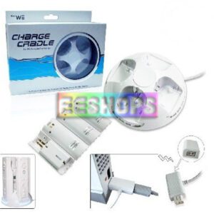 Cheap New for Nintendo Wii Remote Controller 4 In 1 Charger Cradle Accessory in EEBUYS Free Shipping