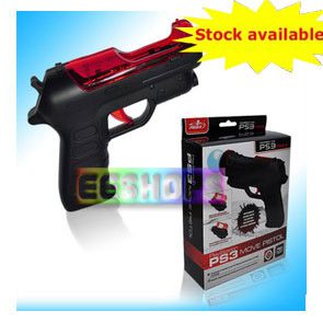 Cheap New PS3 PEGA Sony PS3 Move Pistol Light Gun for Sony Playstation 3 Video Game Console Spare Parts Accessories in EEBUYS Free Shipping