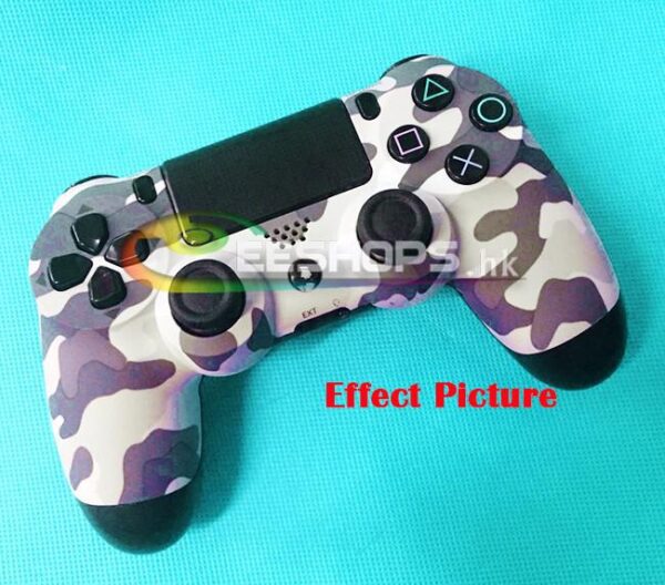 Official Upper Shell Top Cover Housing Case Snow-Land Camouflage Pattern for Sony PS4 Wireless Controller Replacement Part New