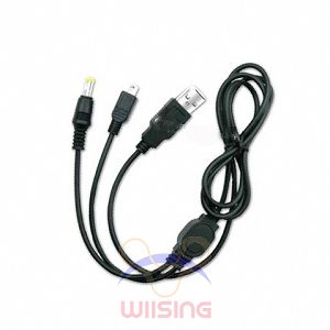 Cheap New PSP1000 2 in 1 Data transfer + USB power cable Accessory in EEBUYS Free Shipping