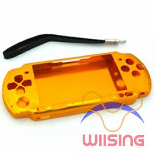 Cheap New for Sony PSP 3000 Aluminum Case (Golden) for Playstation Portable PSP Slim 3000 Repair Spare Parts Accessories in EEBUYS Free Shipping