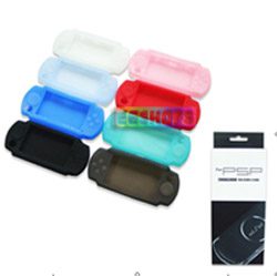 Cheap New for Sony PSP 3000 Silicon Sleeve C for Playstation Portable PSP Slim 3000 Repair Spare Parts Accessories in EEBUYS Free Shipping