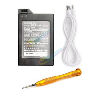 Best Sony PlayStation Portable 1000 Battery Pack 1800 mAh Long Life Replacement